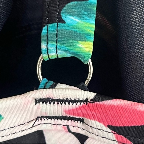 Women’s Croft And Borrow Plus Size Tankini Top Tropical Print Size 3XL - Picture 8 of 12